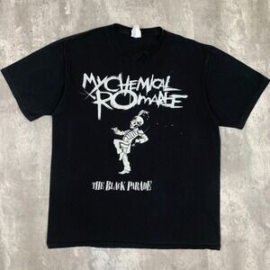 My Chemical Romance The Black Parade T-Shirt Mens Medium Black Pacific Tag Band